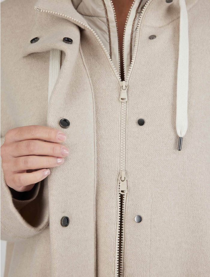 コート BRUNELLO CUCINELLI Cashmere coat with jewel detail 25535586_55683170_600.jpg