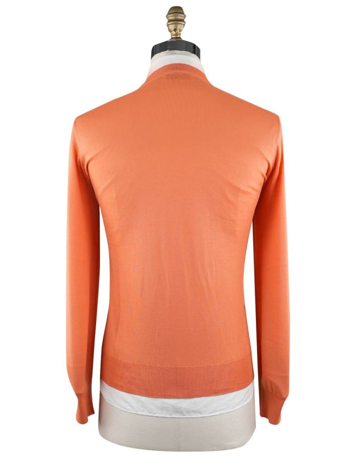 BRUNELLO CUCINELLI カフェオレ色 長袖カットソー Brunello Cucinelli Orange Virgin Wool Cashmere Sweater