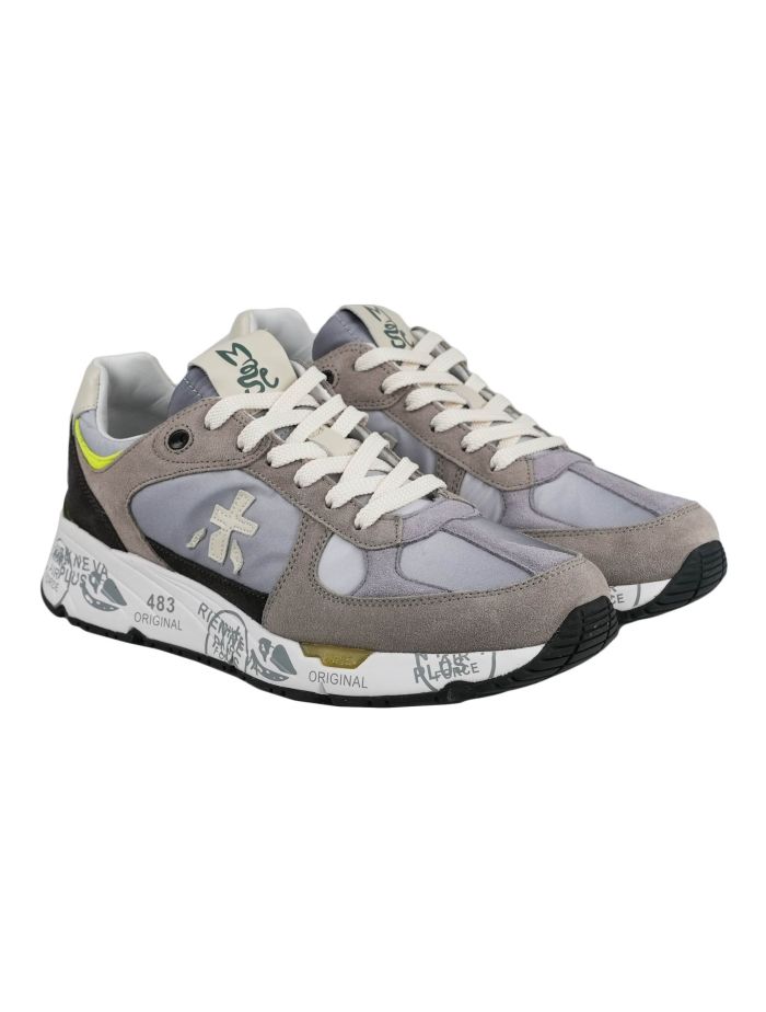 Premiata Multicolor Leather Suede Pa Sneakers | IsuiT