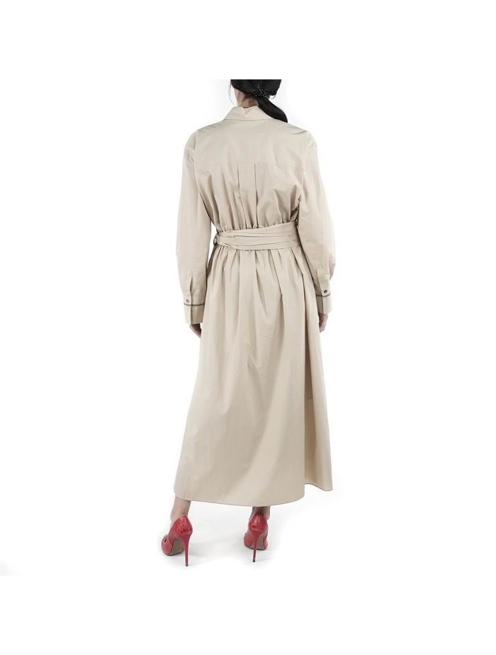 BRUNELLO CUCINELLI ひざ丈スカート ベージュ 4213223D0034 セール】 【S-size】BEGONIA / フレアスカート （ミニ・ひざ丈
