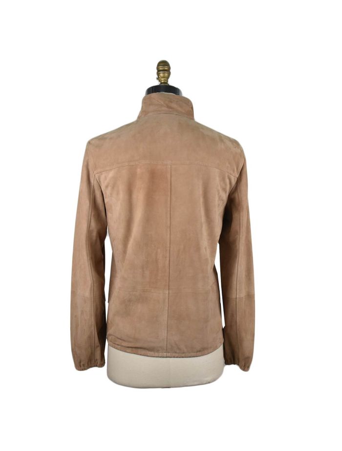 Brunello Cucinelli Beige Leather Coat | IsuiT Brunello Cucinelli Beige Leather Coat | IsuiT