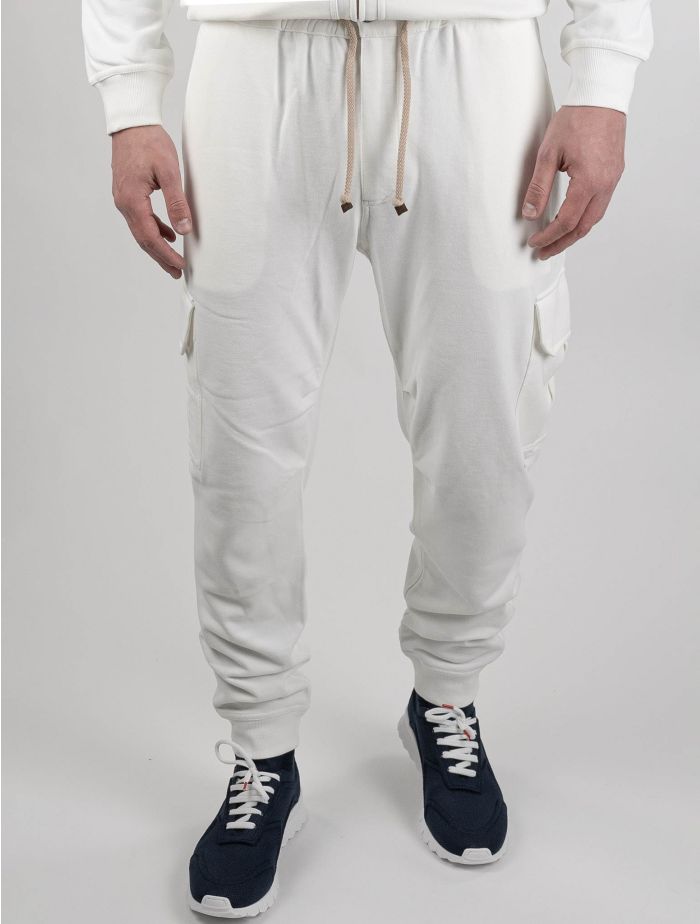 【関税＆送料込み】Brunello Cucinelli PiquAC Cotton Joggers Brunello Cucinelli Men's Banded Spa Sweatpants - Bergdorf
