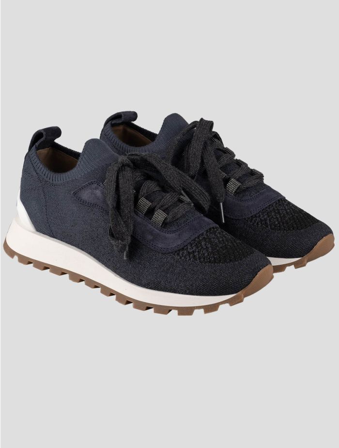 スニーカー BRUNELLO CUCINELLI Women Sneakers MZGSG2907C7592 White Brunello Cucinelli Sneakers - White - Women | MZGSG2907C7592