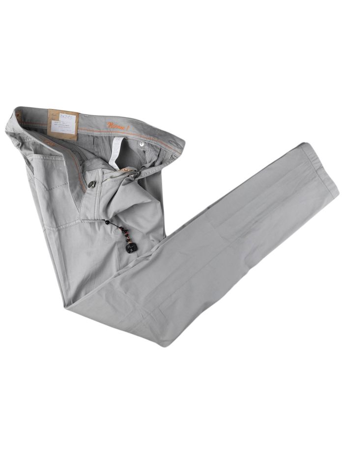Marco Pescarolo Gray Cotton Silk Ea Pants | IsuiT