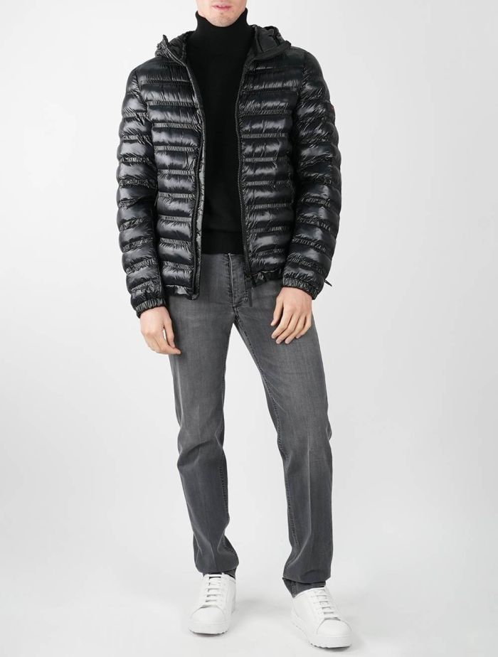 Peuterey Black Pa Coat ORNUS RU | IsuiT