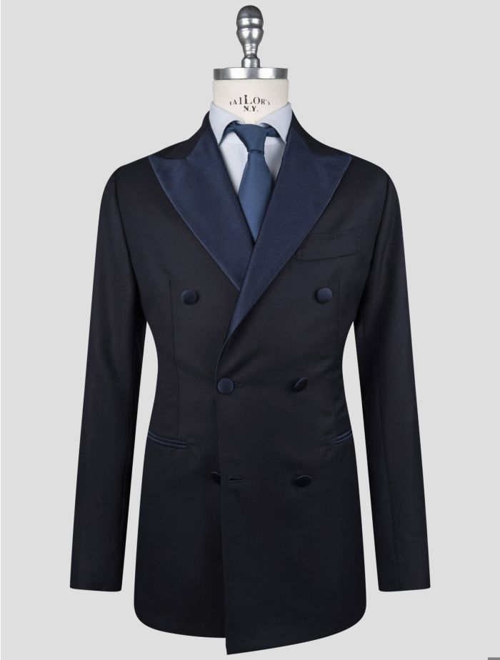 Luigi Borrelli Blue Virgin Wool Smoking Suit | IsuiT