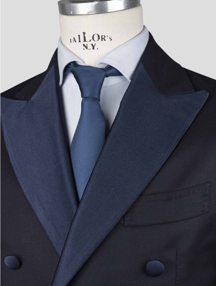 Luigi Borrelli Blue Virgin Wool Smoking Suit | IsuiT