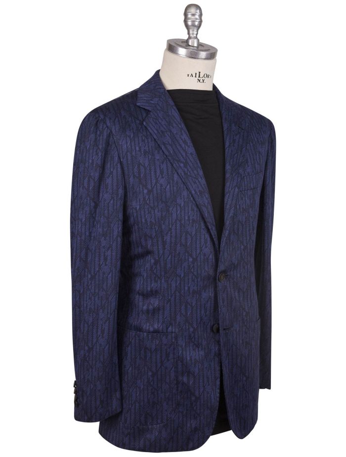 Kiton Knt Blue Wool Suit IsuiT