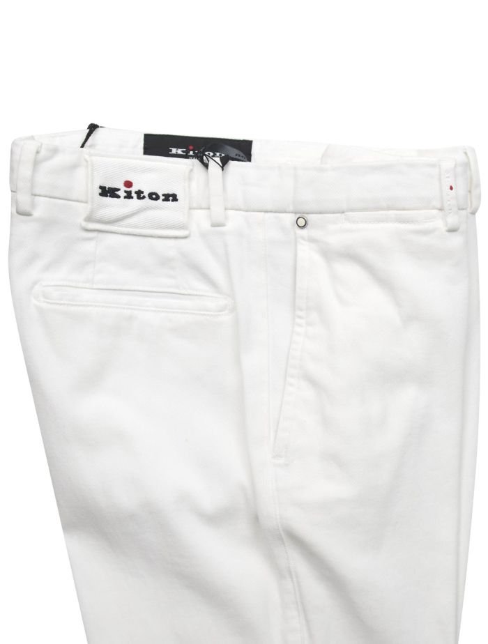 Kiton AW パンツ ベージュ系 Made In Italy CH OCツイルハイウエストパンツ - 【シサム工房 公式OnlineStore
