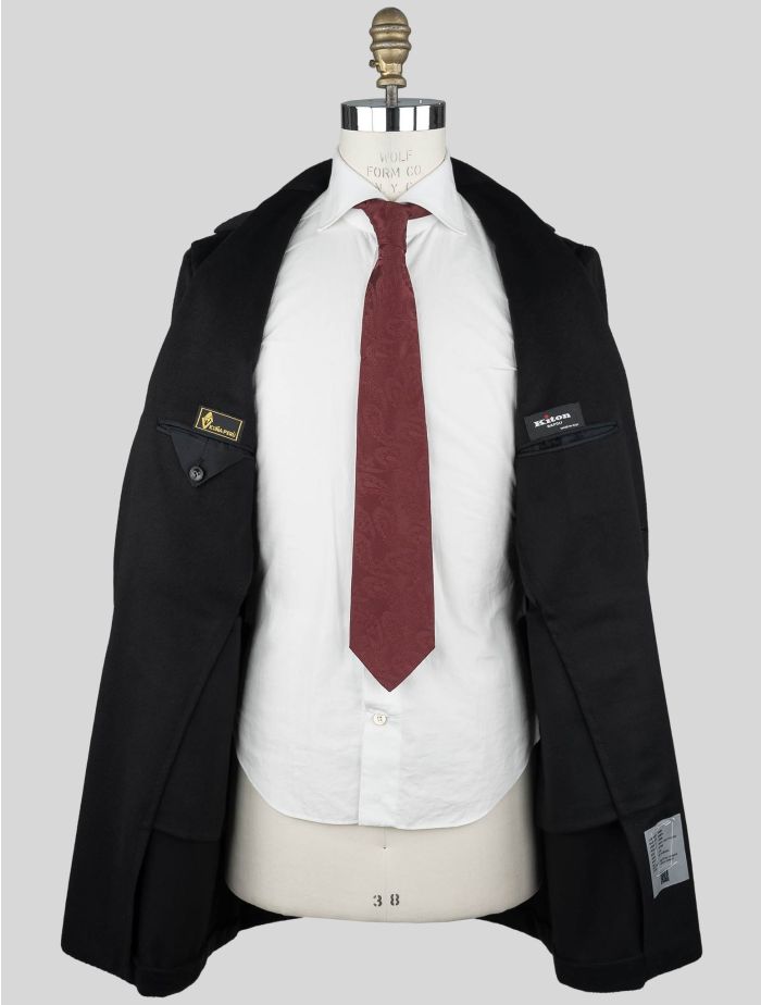 Kiton Black Vicuna Perù Overcoat | IsuiT