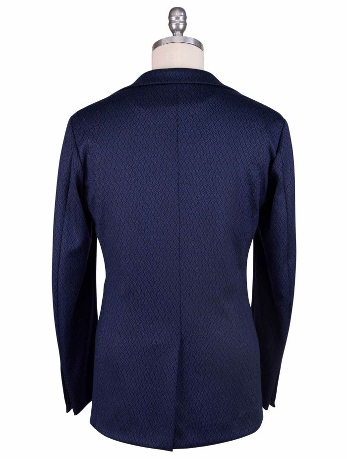 Kiton Knt Blue Wool Cashmere Pl Blazer Mod. Easy | IsuiT