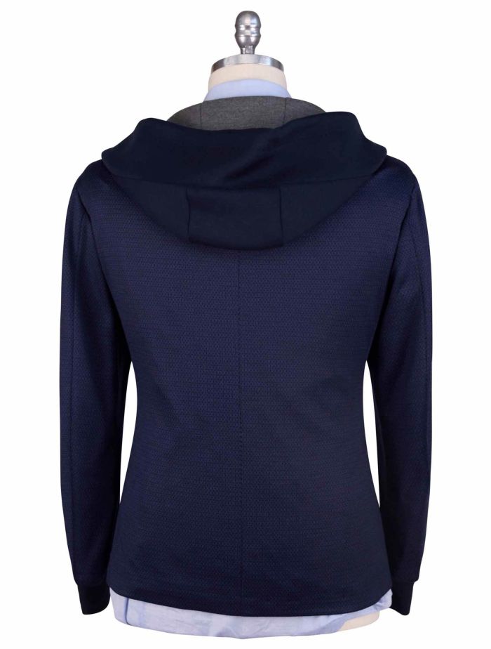 Kiton Knt Blue Wool Blazer | IsuiT