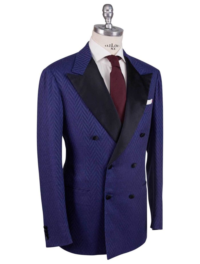 【送料&関税込】Kiton Double-breasted Blazer Women's Tailored Blazers | Kiton