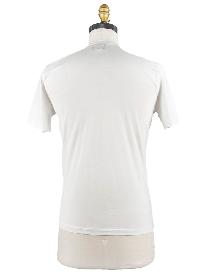 Kiton White Cotton T-Shirt | IsuiT