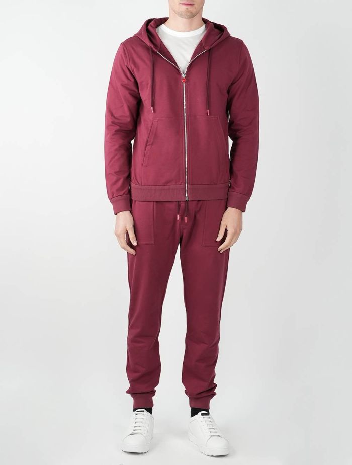 Burgundy tracksuit clearance