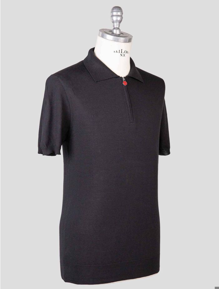Tシャツ・カットソー Kiton Short-sleeved cotton polo shirt (UMKXX3340C00P WHITE) Poloshirt Cotton White | Kiton