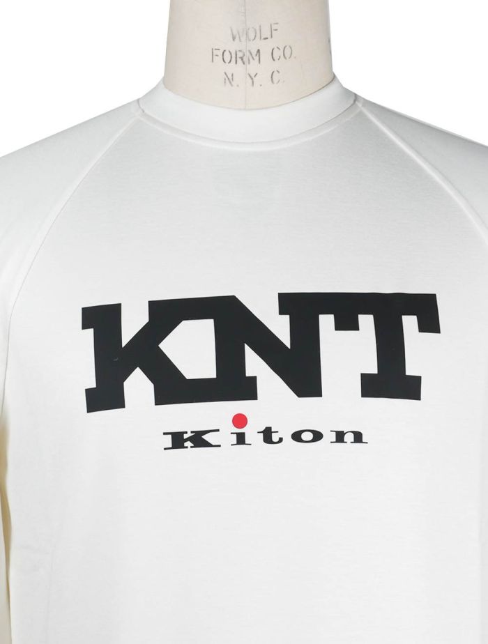【送料&関税込】Maison KitsunAC White Cotton Knitwear 4-Thread Cashmere Jumpers - Kujten Cashmere