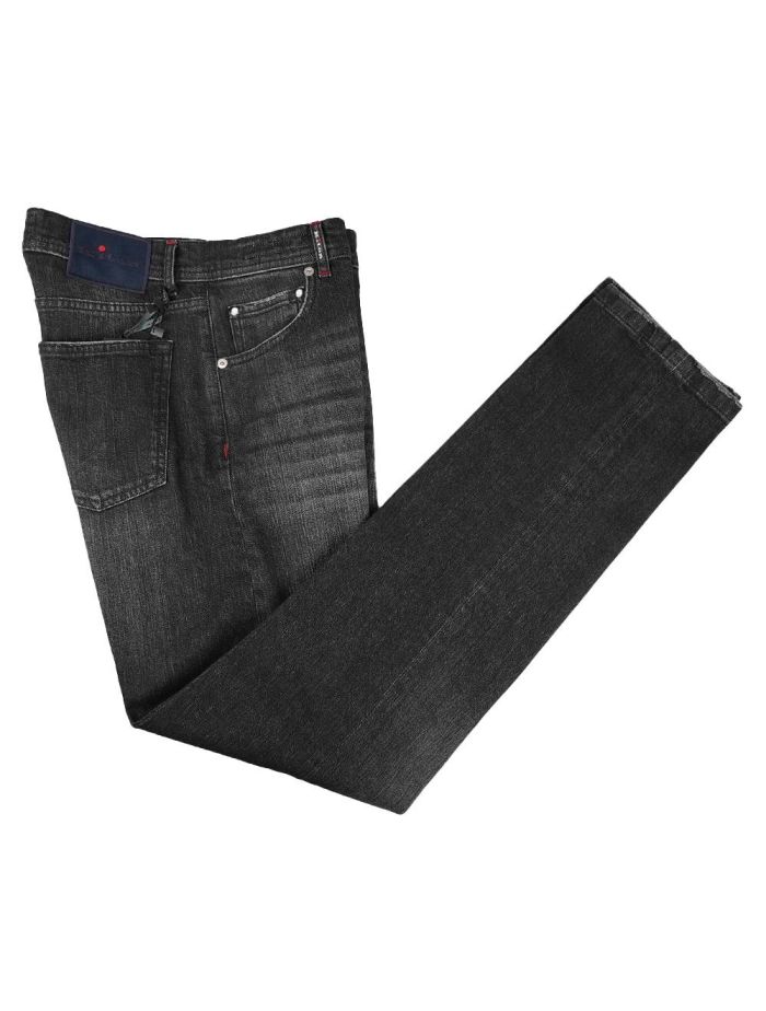 Kiton Black Cotton Ea Jeans | IsuiT