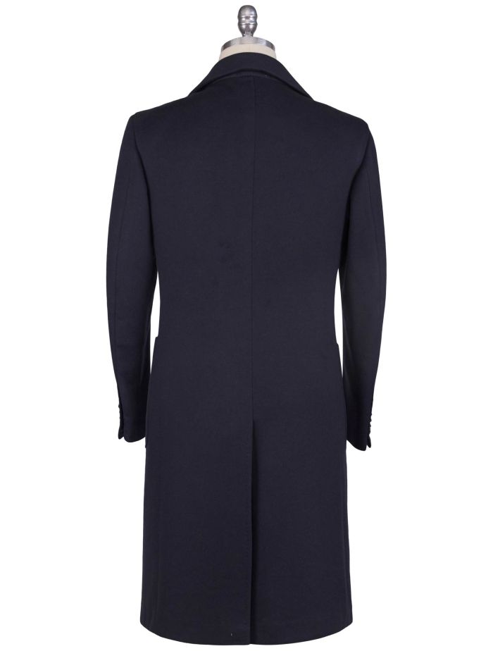 Kiton Blue Vicuna Peru Cashmere Overcoat | IsuiT