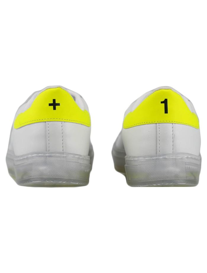 Kiton White Yellow Leather Sneakers Special Edition | IsuiT