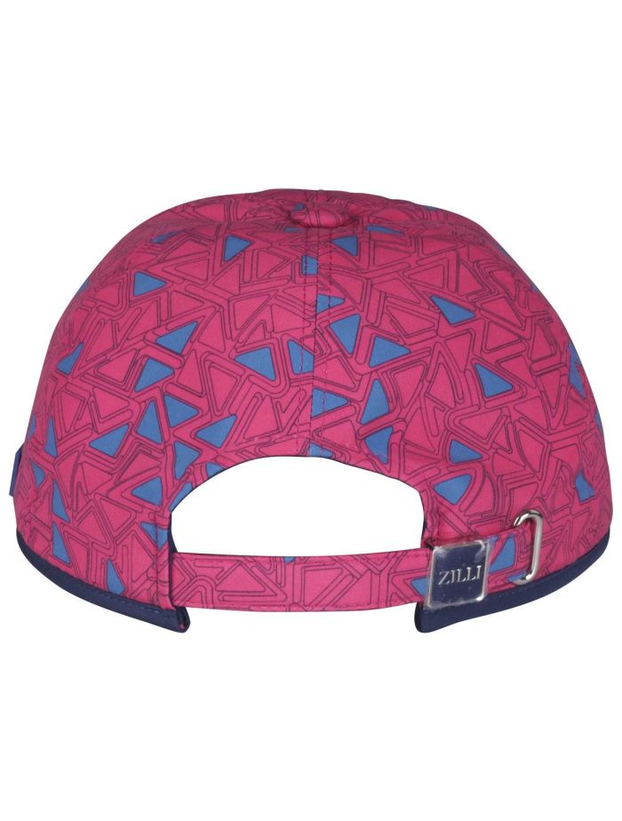 Zilli Pink Blue Cotton Jersey Cap | IsuiT