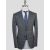 Isaia Isaia Gray Wool Silk Linen Suit Gray 000