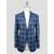 Sartorio Napoli Blue Virgin Wool silk Cotton Pa Suit 1