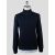 Gran Sasso Gran Sasso Blue Virgin Wool Viscose Cashmere Sweater Turtleneck Blue 000