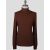 Gran Sasso Gran Sasso Brown Virgin Wool Sweater Turtleneck Brown 000