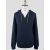Gran Sasso Gran Sasso Blue Cashmere Sweater Full Zip Hoodie Blue 000