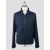Isaia Dark Blue Wool Pa Silk Ea Coat 1