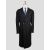 Kiton Black Virgin Wool Cashmere Silk Double Breasted Overcoat 1
