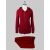 Kiton Red Cotton Tracksuit Short Pants KMY60 1