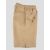 Kiton Beige Linen Short Pants 1