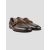 Santoni Dark Brown Leather Loafers SSZ4 1