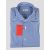 Kiton Blue White Cotton Shirt SKZ34 1