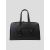 Santoni Black Leather Travelbag SBAZ3 1