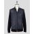 Fioroni Blue Cotton Cashmere Leather Suede Coat FCZ2 1