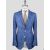 Isaia Isaia Blue Silk Blazer Blue 000