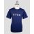 Kiton Blue Cotton T-Shirt 1
