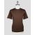 Cesare Attolini Brown Cotton T-Shirt AMZ6 1