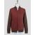 Cesare Attolini  Burgundy Cashmere Leather Suede Coat 1
