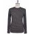 Kiton Knt Black White Cashmere Cotton Sweater Crewneck 1