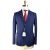Sartorio Napoli Blue Virgin Wool Mohair Ea blazer 1