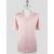 Gran Sasso Pink Linen Cotton Short Sleeve Shirt 1