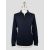 Kiton Blue Wool 14 Micron Sweater Polo 1