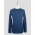 Kiton Blue Cotton Ea Underwear T-Shirt Long Sleeve 1