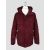 Isaia Burgundy Cotton Cashmere Velvet Coat 1