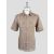 Gran Sasso Brown Linen Shirt 1