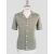 Gran Sasso Green Linen Cotton Short Sleeve Shirt 1